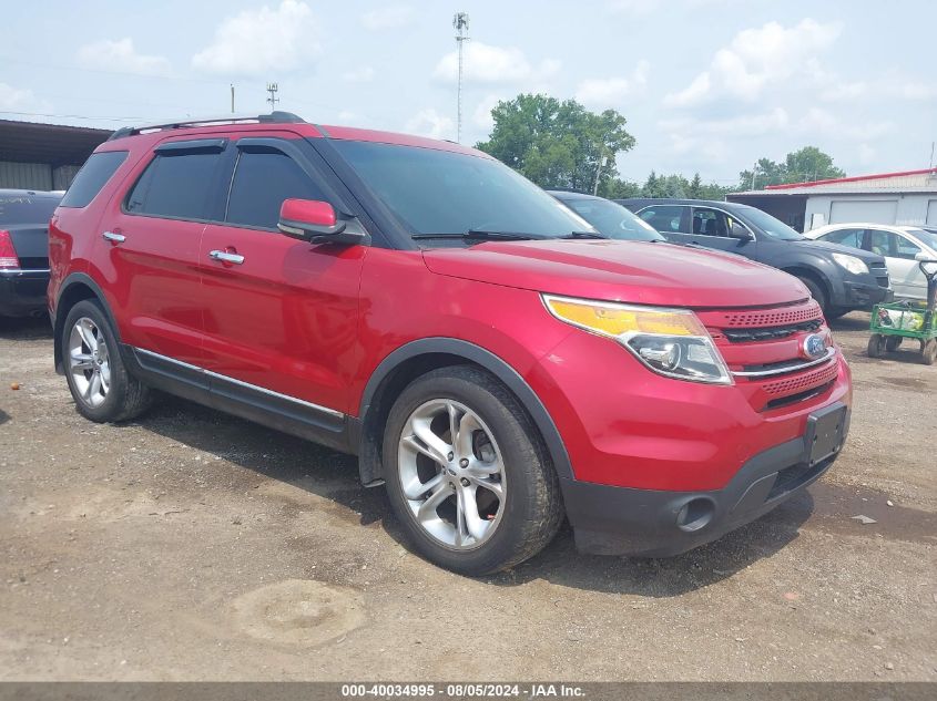 2012 Ford Explorer Limited VIN: 1FMHK8F88CGA29889 Lot: 40034995