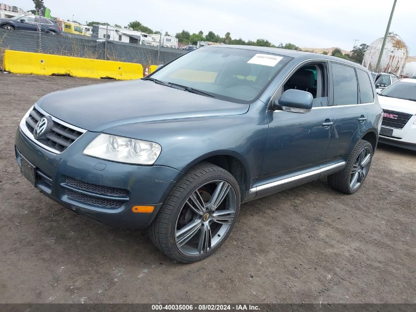 2006 Volkswagen Touareg V6 VIN: WVGZG77L96D028601 Lot: 40035006