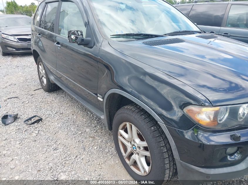 2004 BMW X5 3.0I VIN: 5UXFA13524LU37716 Lot: 40035013