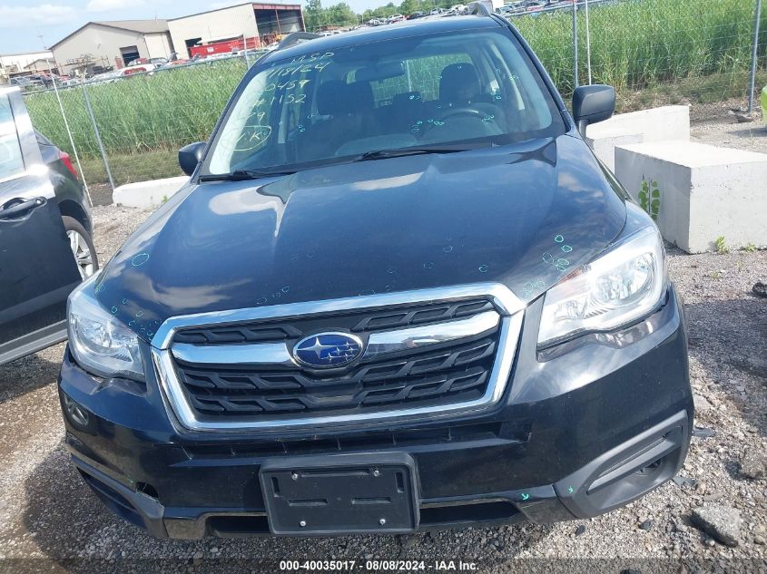 2017 Subaru Forester 2.5I VIN: JF2SJABC8HH581152 Lot: 40035017