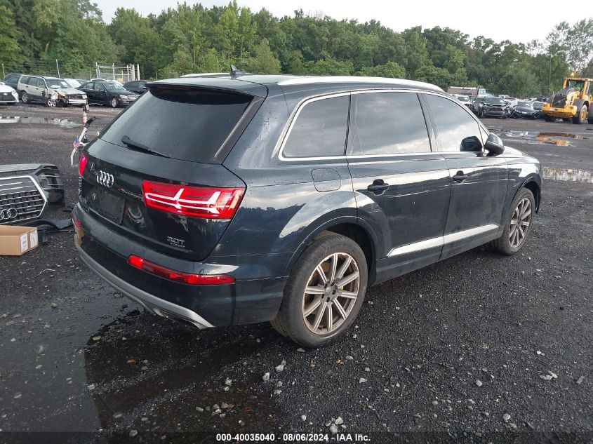 VIN WA1LAAF79HD019990 2017 AUDI Q7 3.0T PREMIUM