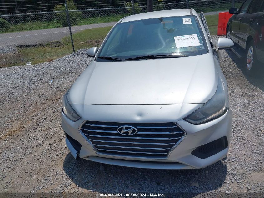 2020 Hyundai Accent Se VIN: 3KPC24A60LE115629 Lot: 40035051