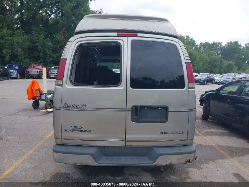 2000 Chevrolet Express Upfitter Pkg. VIN: 1GBFG15R7Y1200869 Lot: 40035075