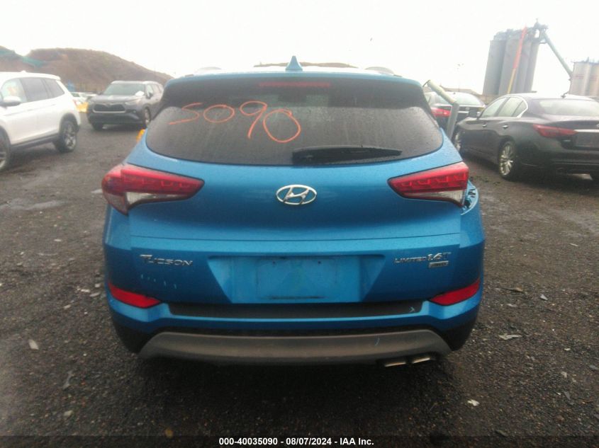 KM8J3CA23HU431302 2017 Hyundai Tucson Limited