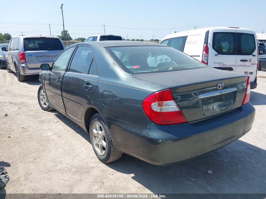 JTDBE32K840272084 2004 Toyota Camry Le