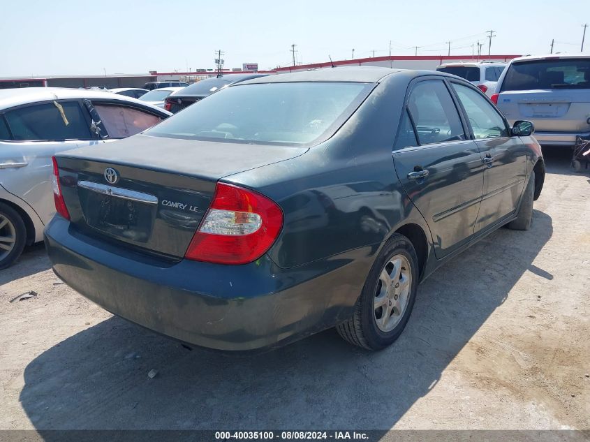 JTDBE32K840272084 2004 Toyota Camry Le