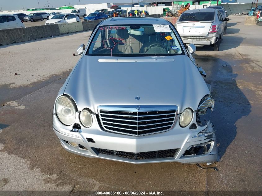 2007 Mercedes-Benz E 550 VIN: WDBUF72X17B078089 Lot: 40035106