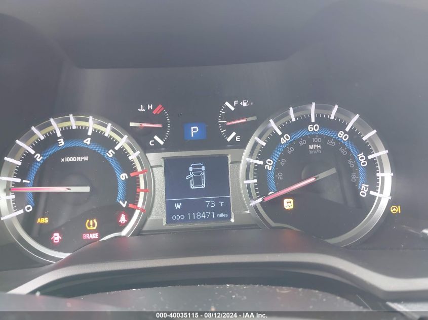 2016 TOYOTA 4RUNNER LIMITED - JTEBU5JR9G5352235