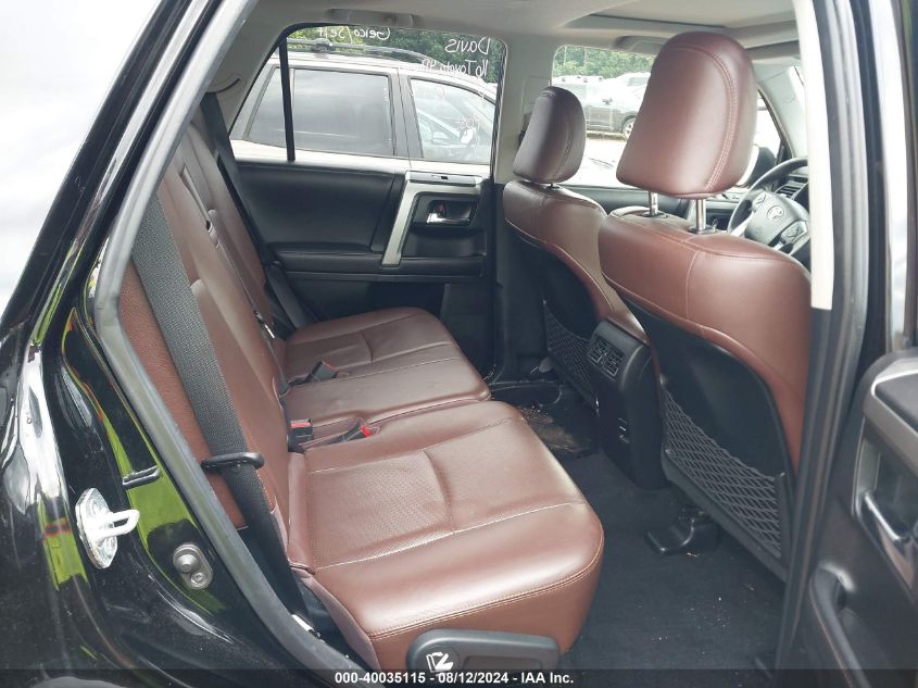 2016 TOYOTA 4RUNNER LIMITED - JTEBU5JR9G5352235