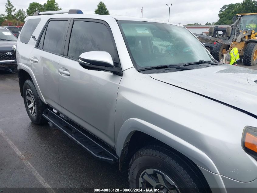 2018 Toyota 4Runner Trd Off Road Premium VIN: JTEBU5JR0J5509030 Lot: 40035128