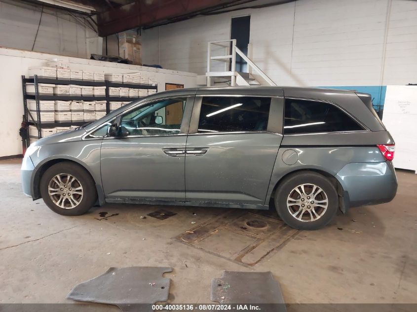 2011 Honda Odyssey Ex VIN: 5FNRL5H40BB074364 Lot: 40035136