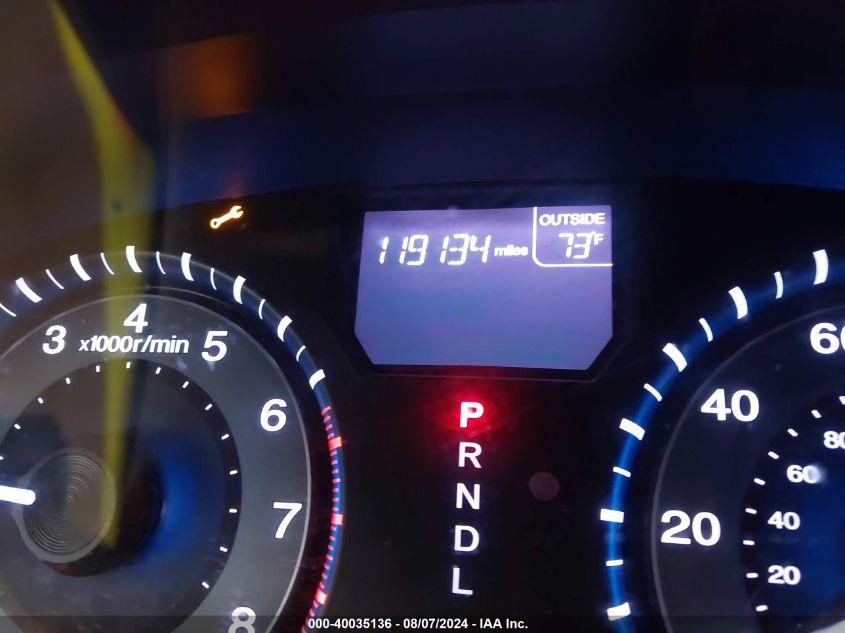 2011 Honda Odyssey Ex VIN: 5FNRL5H40BB074364 Lot: 40035136