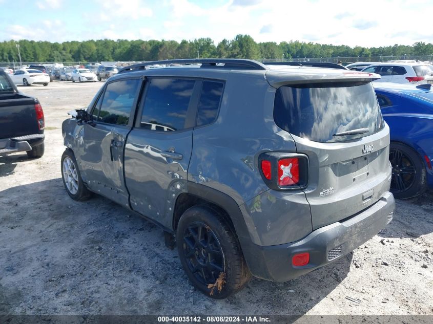 2020 Jeep Renegade Latitude Fwd VIN: ZACNJABB3LPL66604 Lot: 40035142