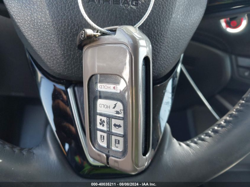 2018 Honda Clarity Plug-In Hybrid Touring VIN: JHMZC5F33JC020058 Lot: 40035211