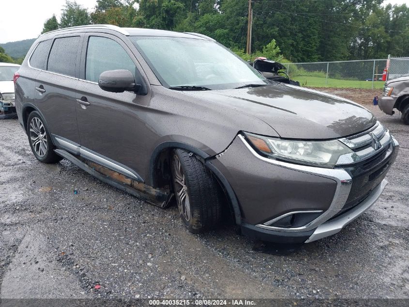 2017 Mitsubishi Outlander Se/Sel VIN: JA4AZ3A33HZ038358 Lot: 40035215