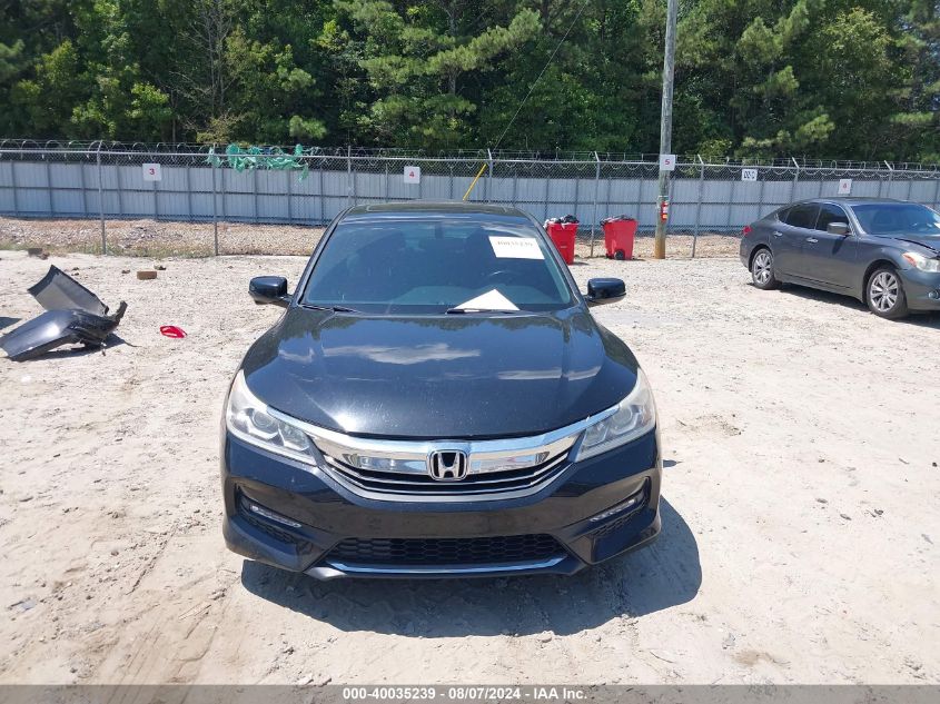 1HGCR2F85GA096371 2016 Honda Accord Ex-L