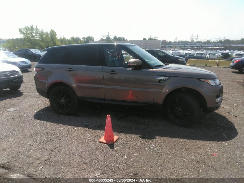 2014 Land Rover Range Rover Sport Hse VIN: SALWR2WF2EA333124 Lot: 40035249