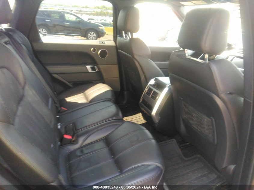 2014 Land Rover Range Rover Sport Hse VIN: SALWR2WF2EA333124 Lot: 40035249