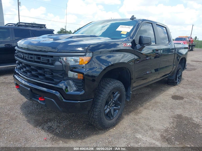 VIN 3GCPDCEK3RG212866 2024 CHEVROLET SILVERADO 1500 4WD  SHORT BED CUSTOM TRAIL BOSS