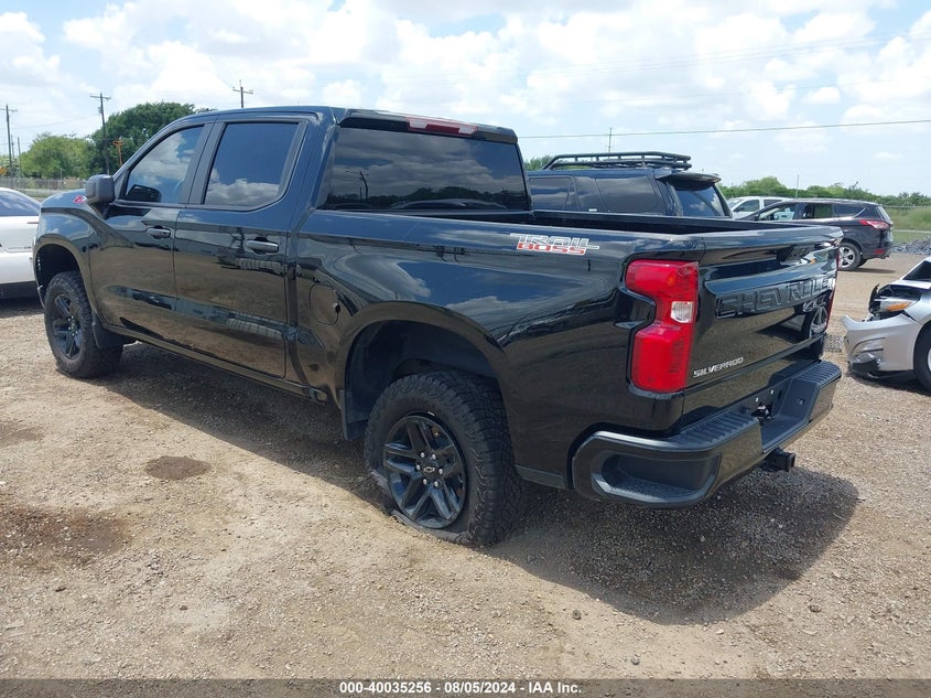 VIN 3GCPDCEK3RG212866 2024 CHEVROLET SILVERADO 1500 4WD  SHORT BED CUSTOM TRAIL BOSS