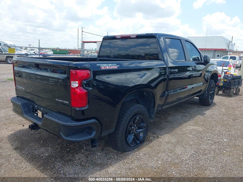 VIN 3GCPDCEK3RG212866 2024 CHEVROLET SILVERADO 1500 4WD  SHORT BED CUSTOM TRAIL BOSS