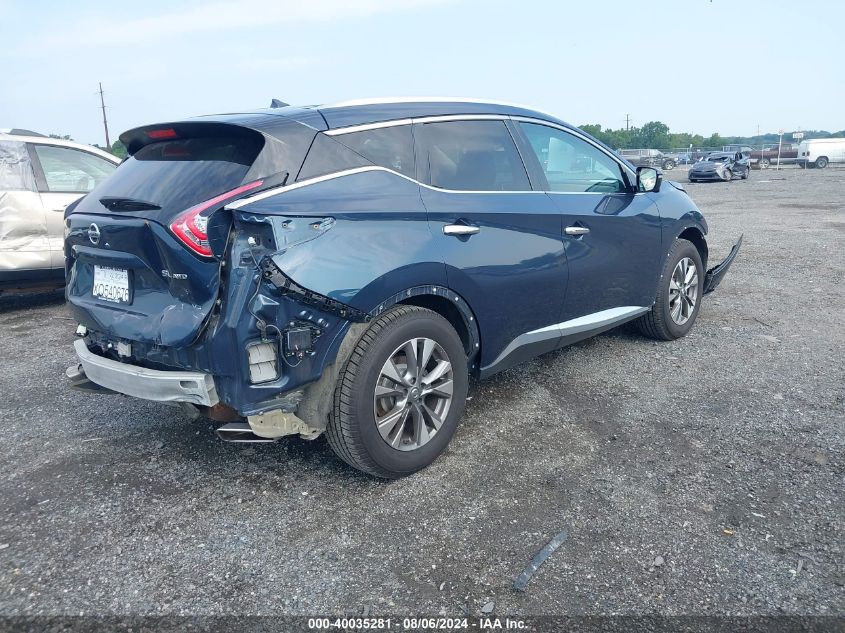 VIN 5N1AZ2MHXFN221506 2015 Nissan Murano, S/Sl/Sv/P... no.4