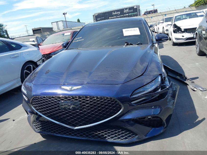 KMTG34TA5PU121970 2023 Genesis G70 2.0T Awd