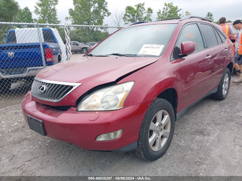 2T2HK31UX9C105319 2009 Lexus Rx 350