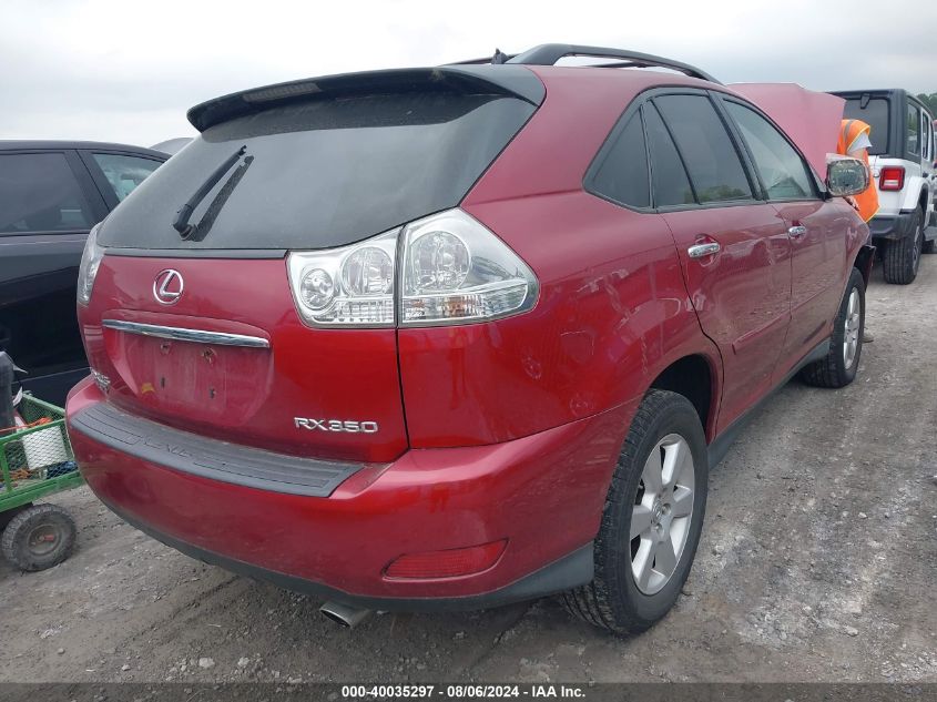 2T2HK31UX9C105319 2009 Lexus Rx 350