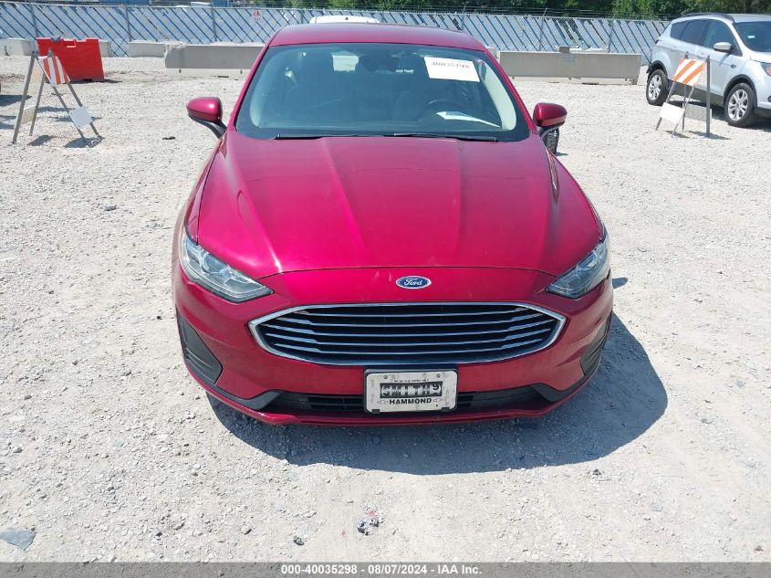 2019 Ford Fusion Hybrid Se VIN: 3FA6P0LUXKR205998 Lot: 40035298