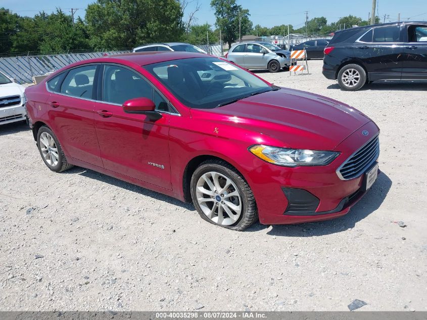 3FA6P0LUXKR205998 2019 FORD FUSION - Image 1