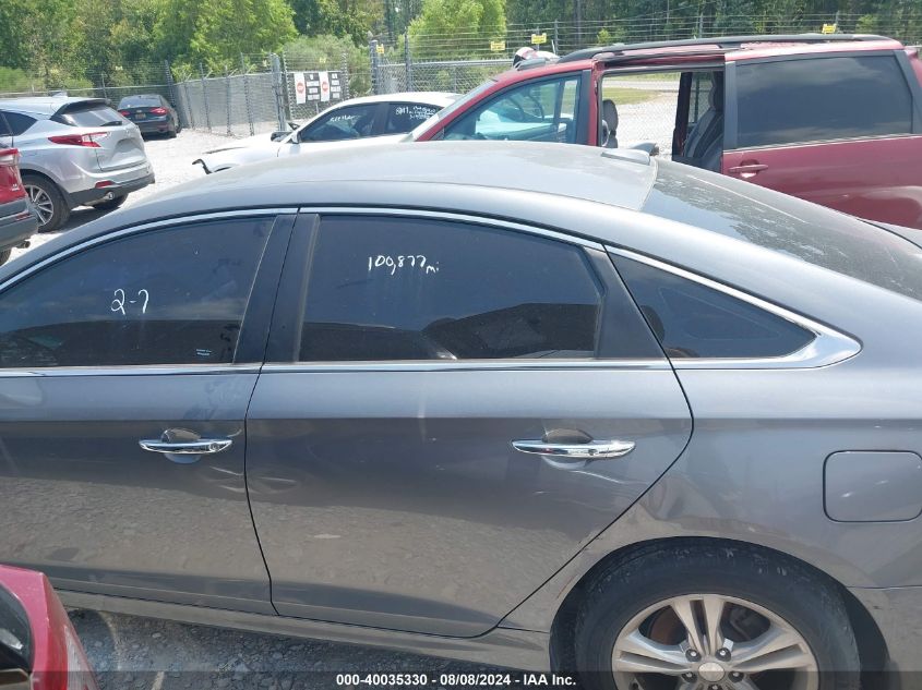 2018 Hyundai Sonata Sel+ VIN: 5NPE34AF2JH711050 Lot: 40035330