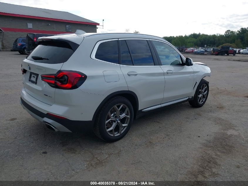 2023 BMW X3 XDRIVE30I - WBX57DP07PN242492