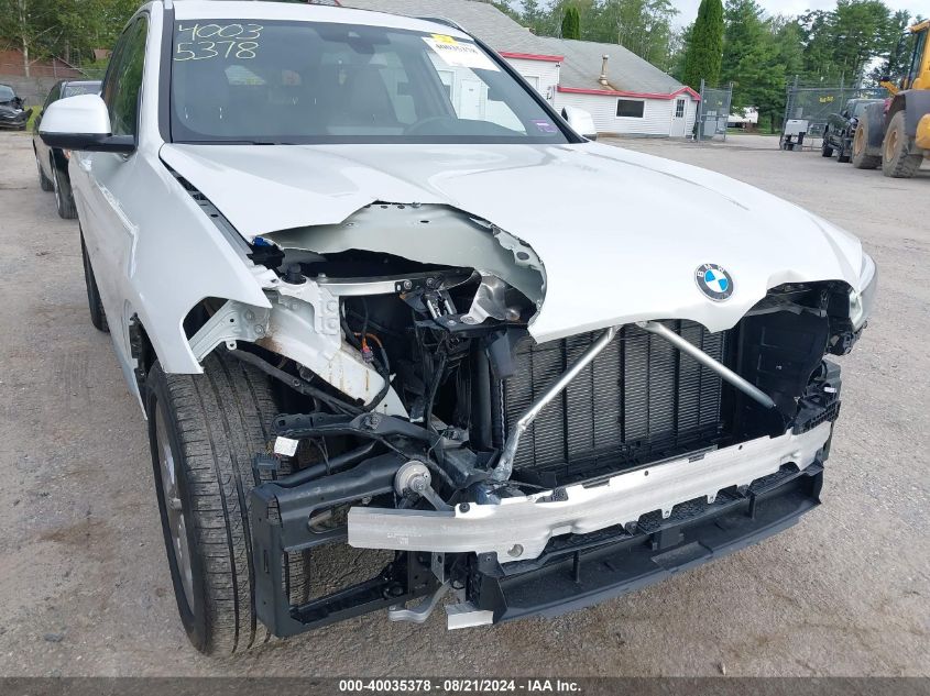 2023 BMW X3 xDrive30I VIN: WBX57DP07PN242492 Lot: 40035378