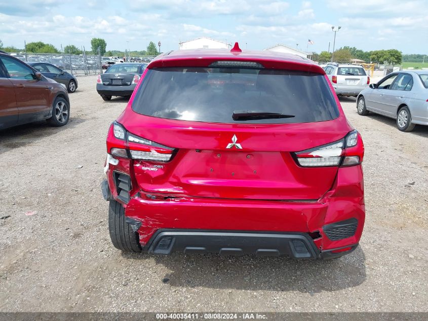 2021 Mitsubishi Outlander Sport 2.0 Be 2Wd/2.0 Es 2Wd/2.0 Le 2Wd/2.0 S 2Wd VIN: JA4APUAU3MU005520 Lot: 40035411