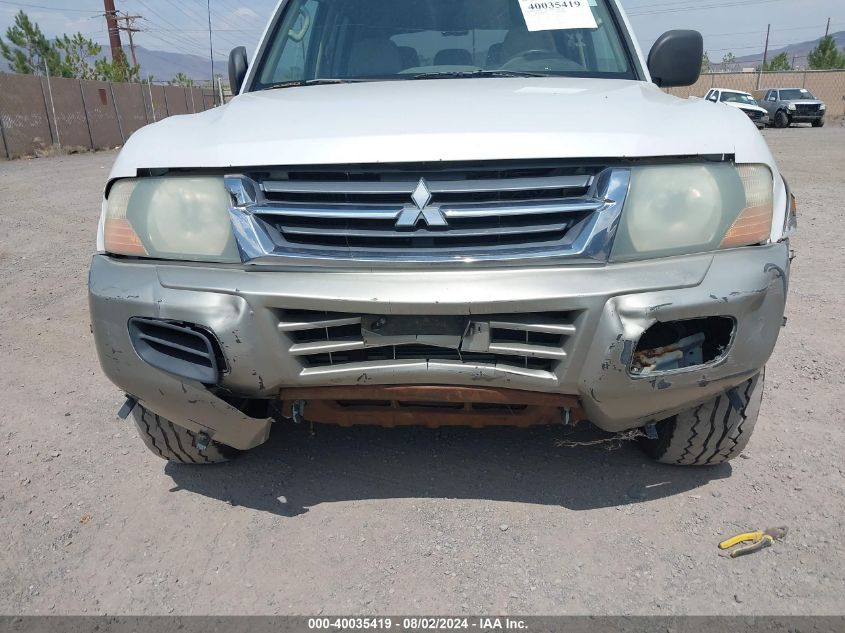 2002 Mitsubishi Montero Xls VIN: JA4MW31R02J071592 Lot: 40035419