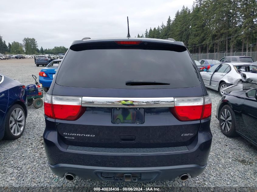 2011 Dodge Durango Crew VIN: 1D4SE4GT7BC593572 Lot: 40035435