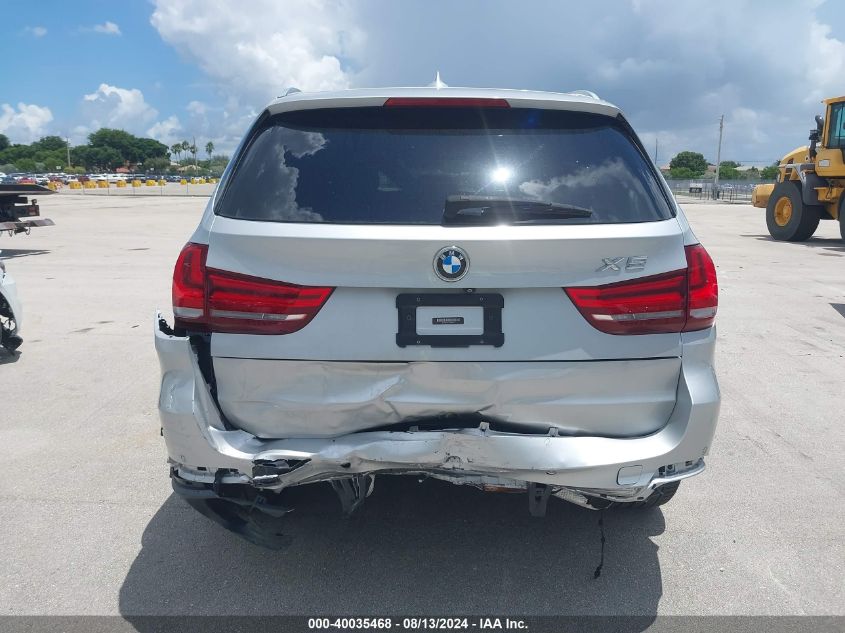 2017 BMW X5 xDrive35I VIN: 5UXKR0C31H0V82477 Lot: 40035468