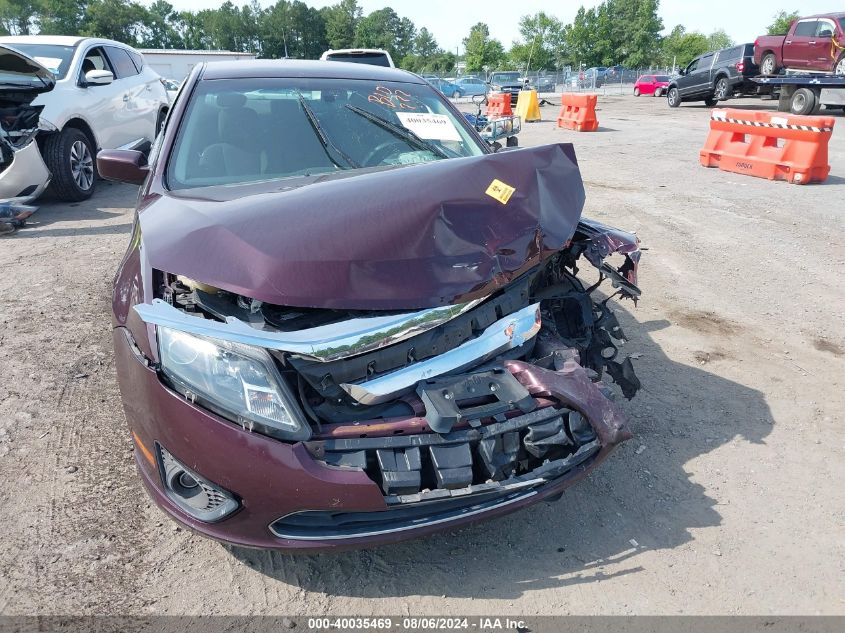 2012 Ford Fusion Se VIN: 3FAHP0HG9CR321027 Lot: 40035469