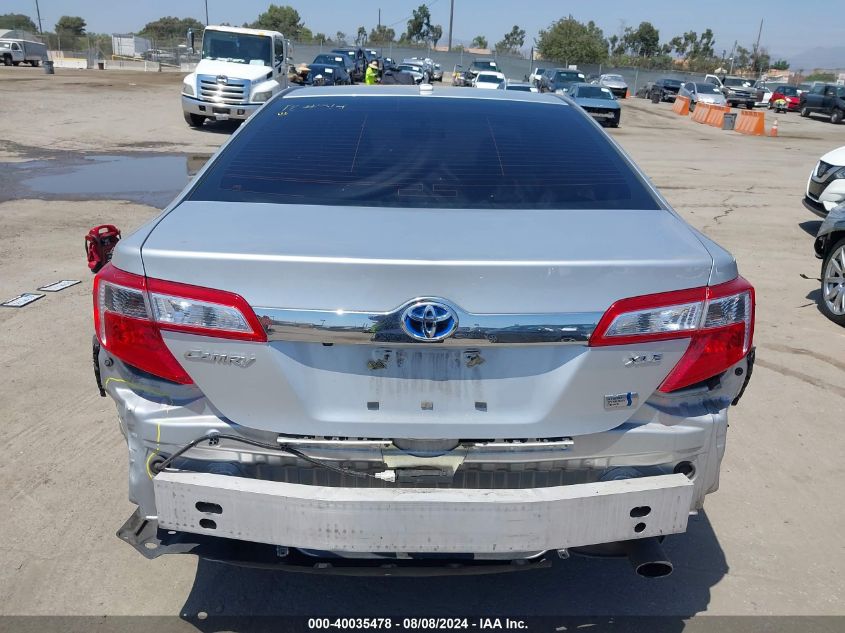 2014 Toyota Camry Hybrid Xle VIN: 4T1BD1FK7EU104444 Lot: 40035478