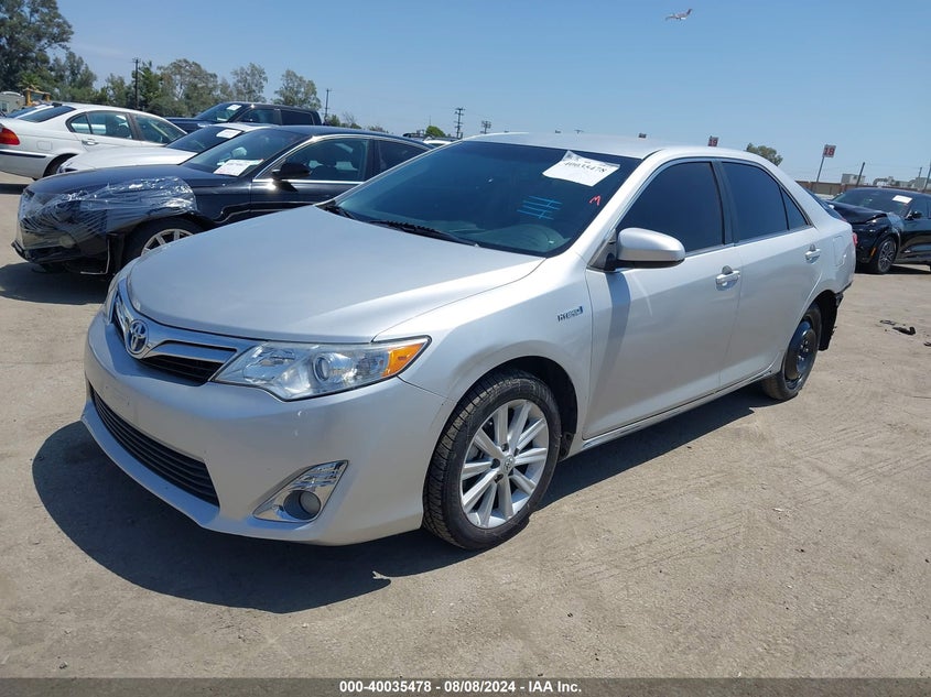 2014 TOYOTA CAMRY HYBRID XLE - 4T1BD1FK7EU104444