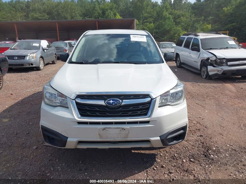 2017 Subaru Forester 2.5I VIN: JF2SJAAC8HH477262 Lot: 40035493