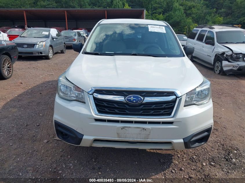 2017 Subaru Forester 2.5I VIN: JF2SJAAC8HH477262 Lot: 40035493