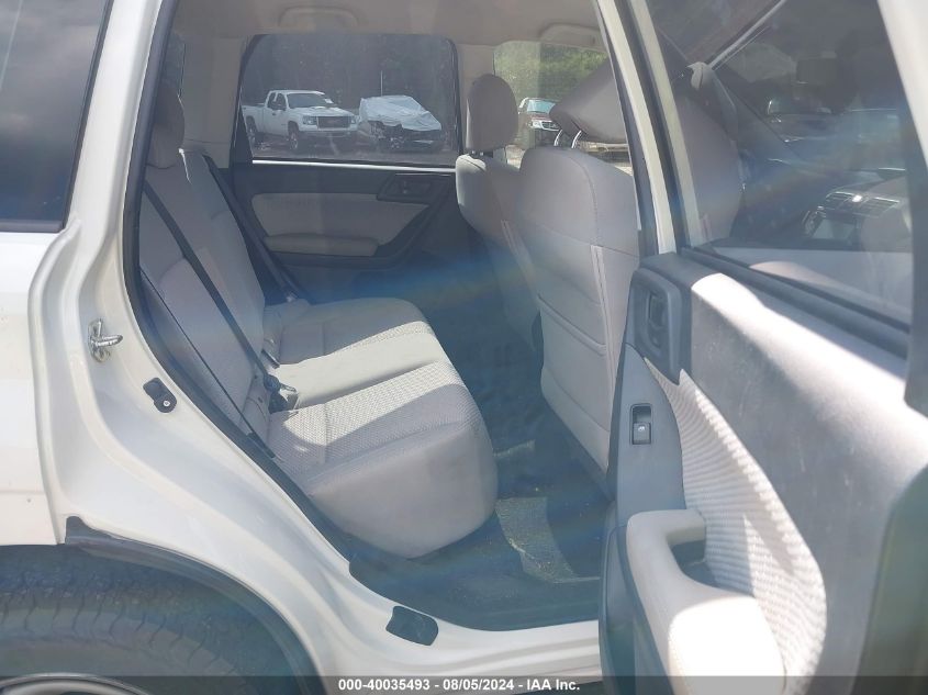 2017 Subaru Forester 2.5I VIN: JF2SJAAC8HH477262 Lot: 40035493