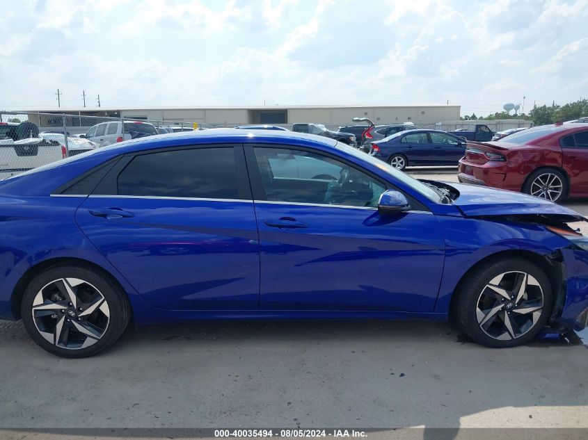 2023 Hyundai Elantra Hybrid Limited VIN: KMHLN4AJ6PU062773 Lot: 40035494