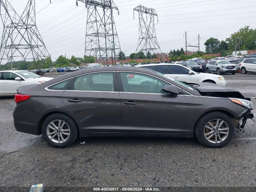 2017 Hyundai Sonata 2.4L VIN: 5NPE24AF0HH528890 Lot: 40035517