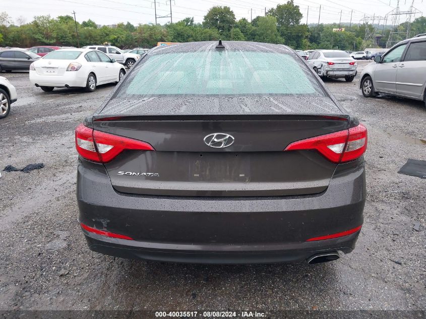 2017 Hyundai Sonata 2.4L VIN: 5NPE24AF0HH528890 Lot: 40035517