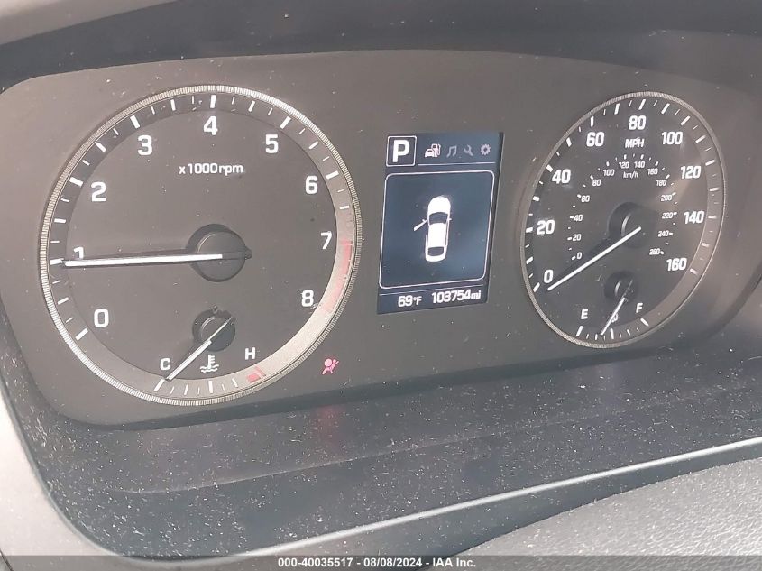 2017 Hyundai Sonata 2.4L VIN: 5NPE24AF0HH528890 Lot: 40035517