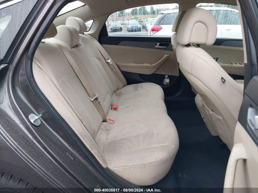 2017 Hyundai Sonata 2.4L VIN: 5NPE24AF0HH528890 Lot: 40035517