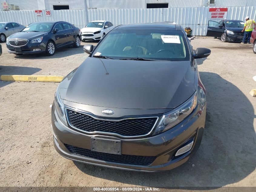 2014 Kia Optima Ex VIN: 5XXGN4A76EG295114 Lot: 40035554